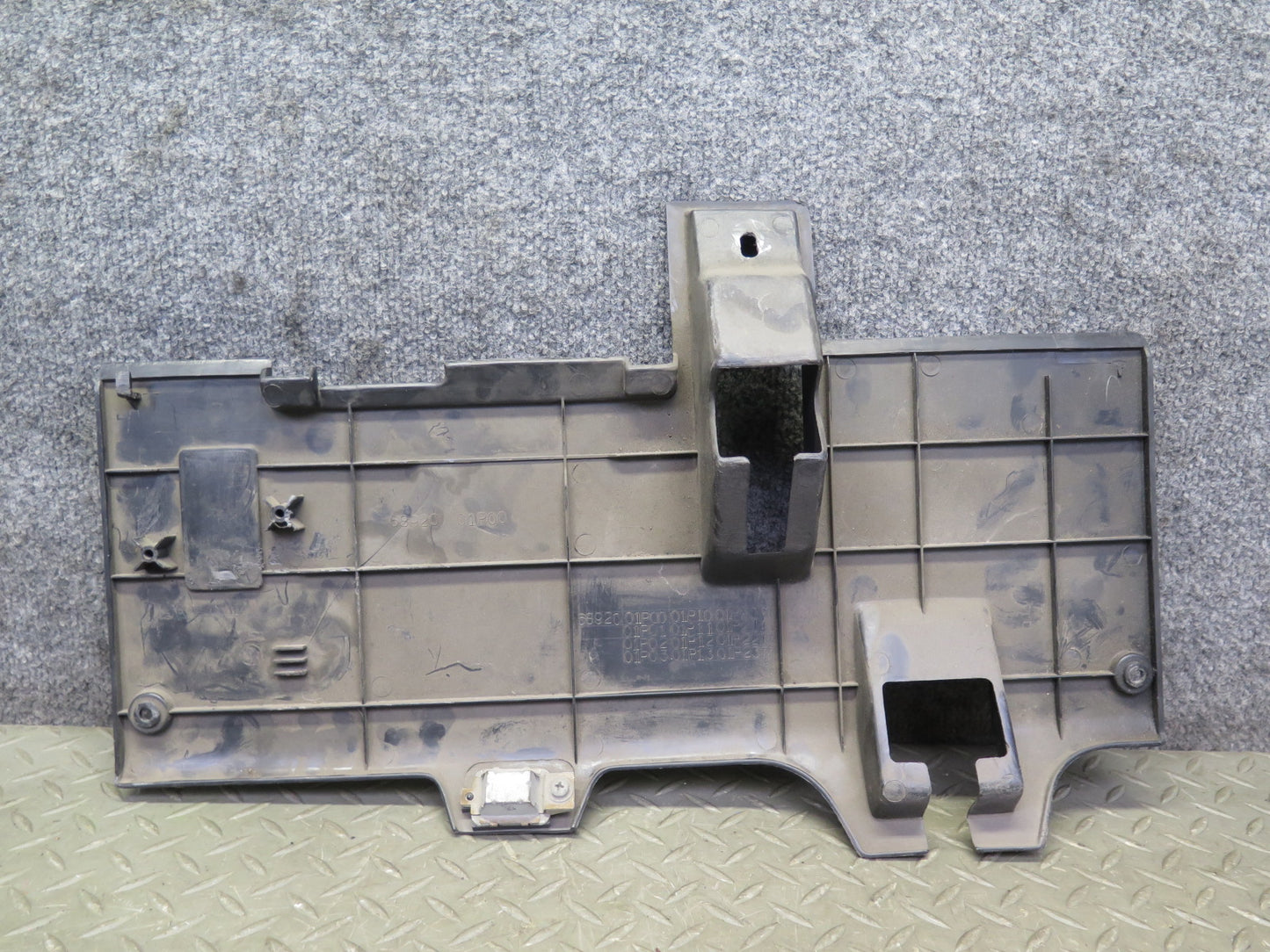 84-86 Nissan Z31 300ZX Front Left Under Dash Kick Trim Panel 68920-01P00 OEM