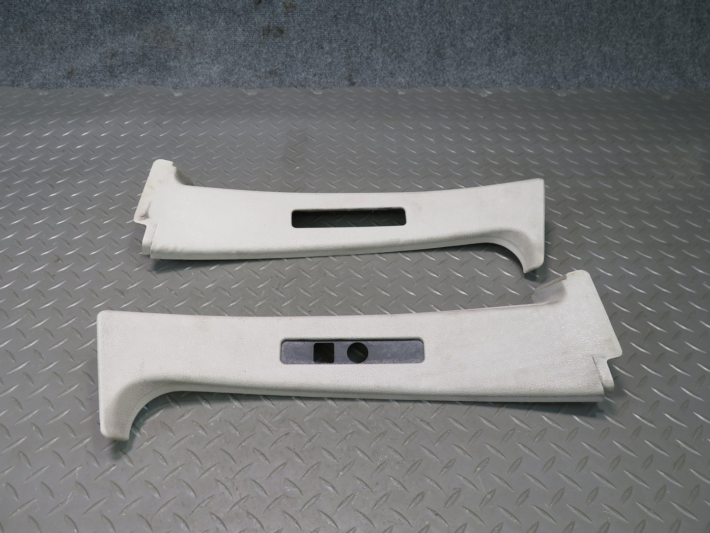 95-99 BMW E36 318ti Compact Set of 2 Interior B Pillar Upper Trim Panel OEM