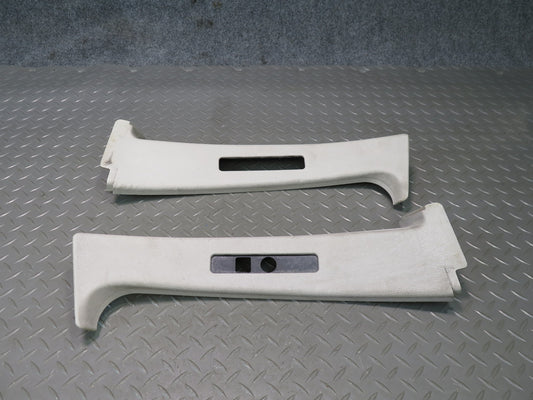 95-99 BMW E36 318ti Compact Set of 2 Interior B Pillar Upper Trim Panel OEM