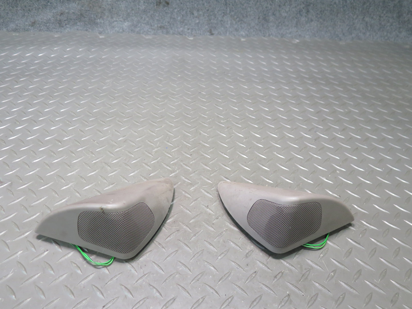 95-99 BMW E36 318ti Compact Set of 2 Rear Tweeter Speaker w Trim OEM