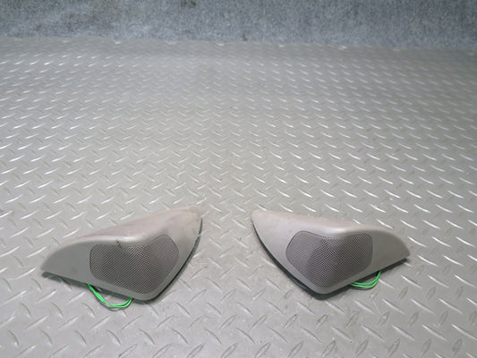 95-99 BMW E36 318ti Compact Set of 2 Rear Tweeter Speaker w Trim OEM