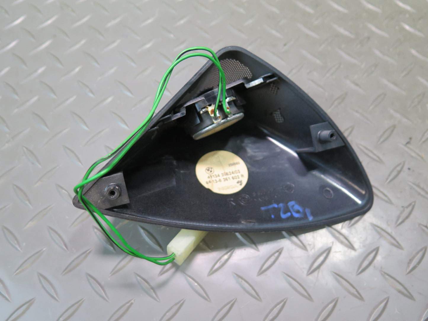 95-99 BMW E36 318ti Compact Set of 2 Rear Tweeter Speaker w Trim OEM