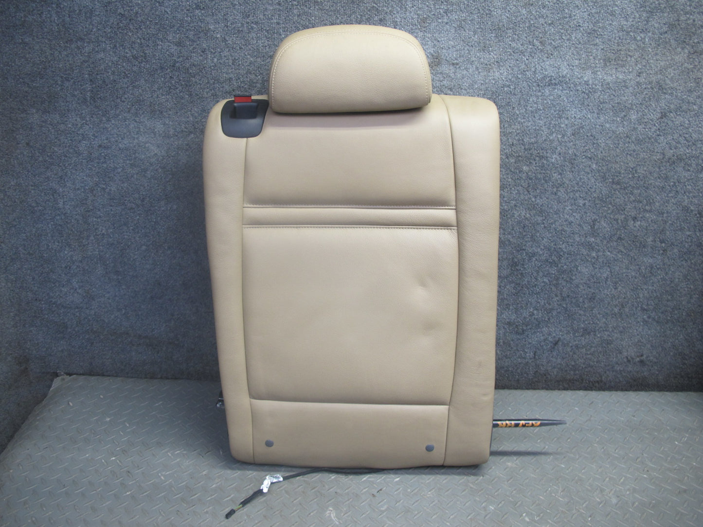 2007-2013 BMW E70 X5 Rear Comfort Leather Heated Seat Cushion Beige Set
