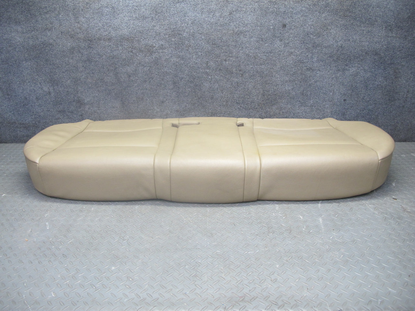 2007-2013 BMW E70 X5 Rear Comfort Leather Heated Seat Cushion Beige Set