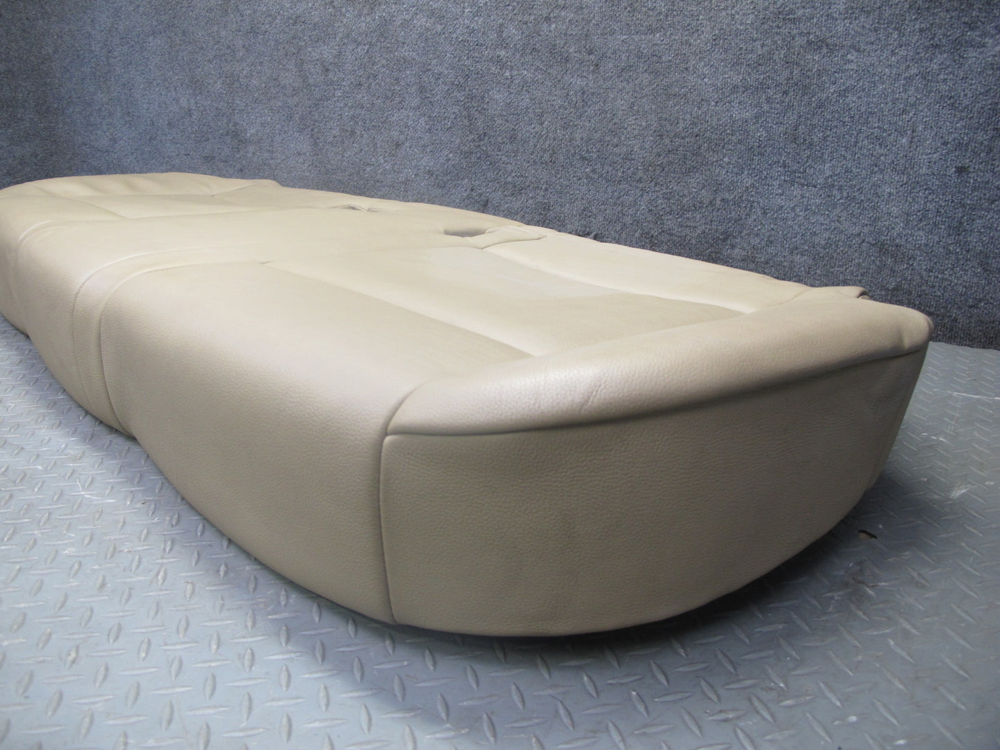 2007-2013 BMW E70 X5 Rear Comfort Leather Heated Seat Cushion Beige Set