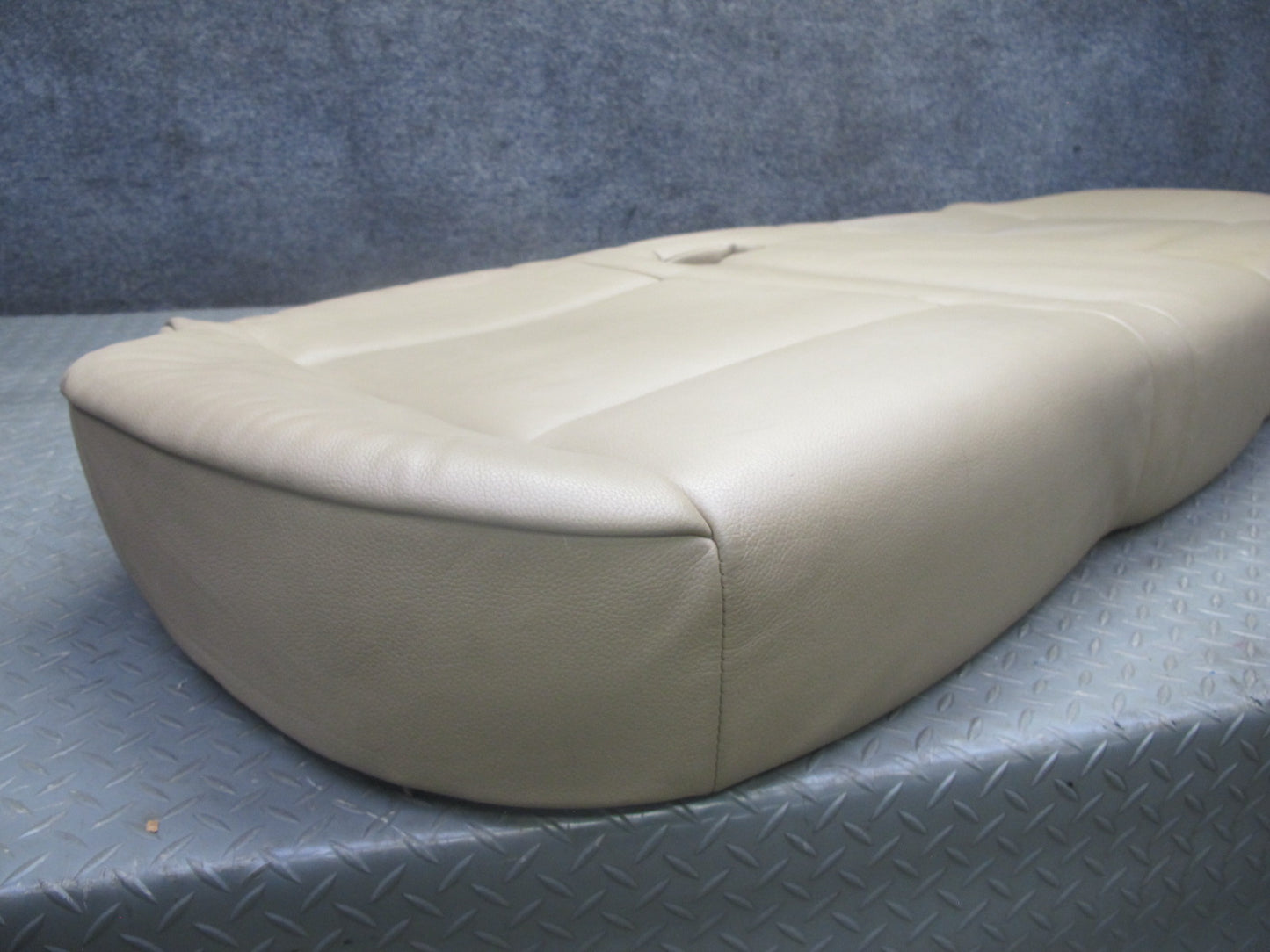 2007-2013 BMW E70 X5 Rear Comfort Leather Heated Seat Cushion Beige Set