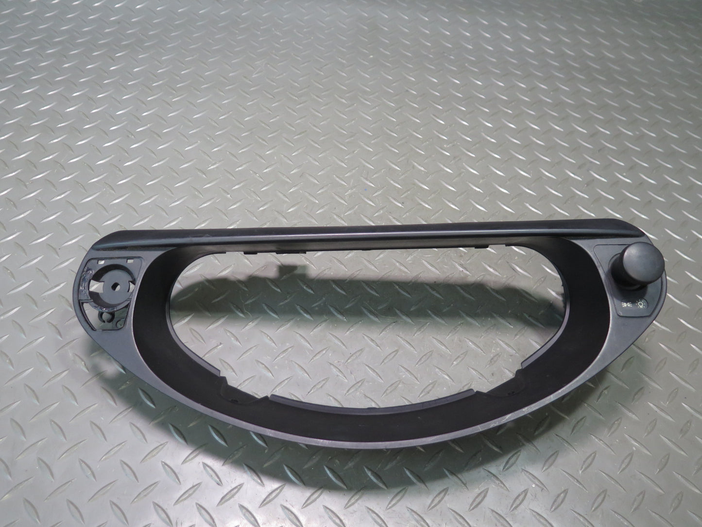95-99 BMW E36 318ti Compact Instrument Cluster Trim Cover Panel Black OEM