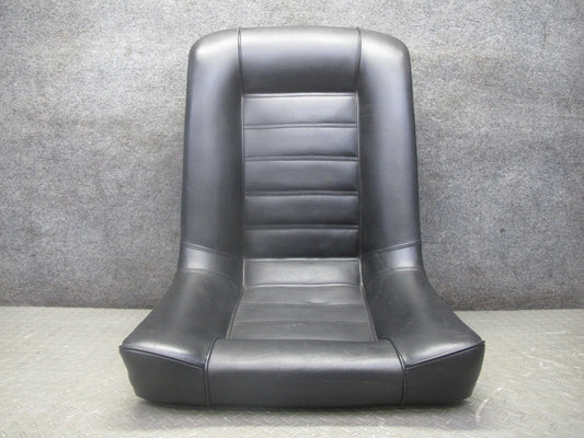 84-85 BMW E24 633CSI Rear Left Side Leather Sport Seat Black OEM