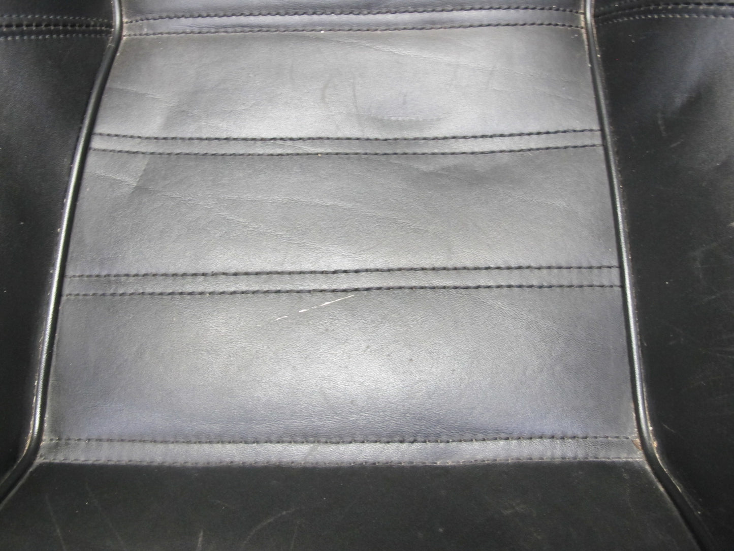 84-85 BMW E24 633CSI Rear Left Side Leather Sport Seat Black OEM
