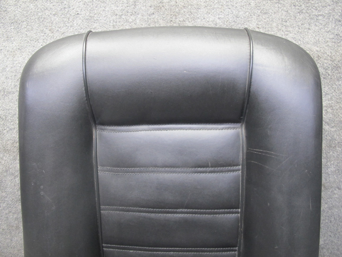84-85 BMW E24 633CSI Rear Left Side Leather Sport Seat Black OEM