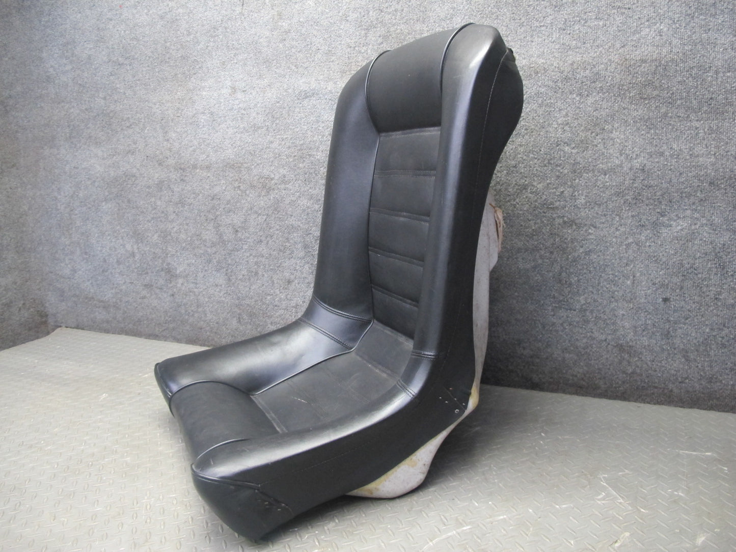 84-85 BMW E24 633CSI Rear Left Side Leather Sport Seat Black OEM