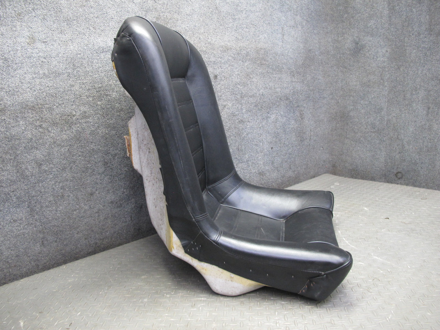 84-85 BMW E24 633CSI Rear Left Side Leather Sport Seat Black OEM