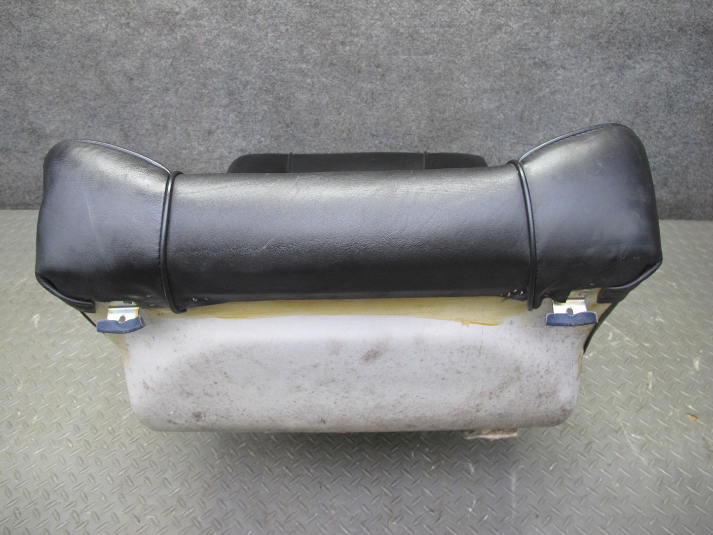 84-85 BMW E24 633CSI Rear Left Side Leather Sport Seat Black OEM