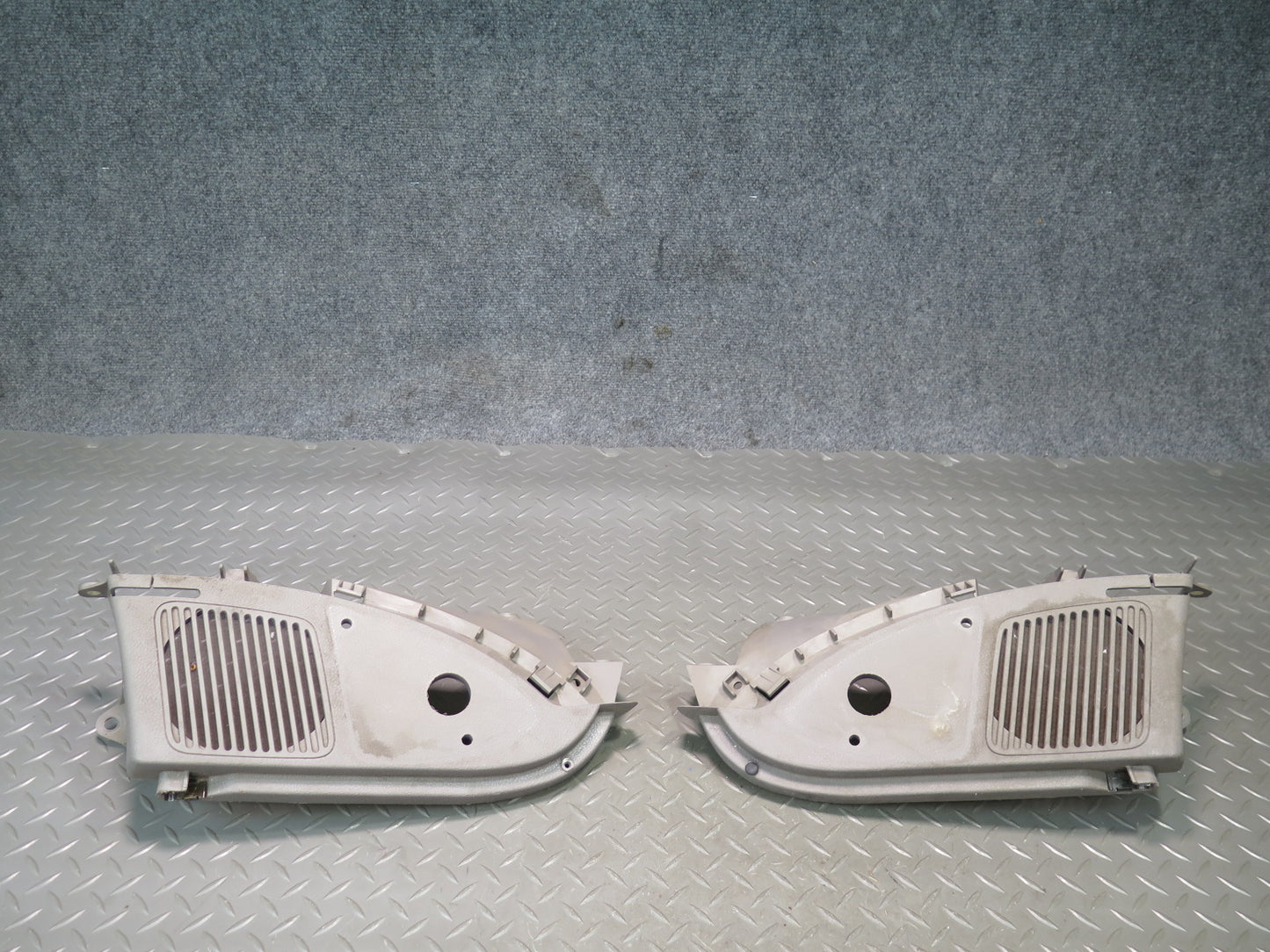 95-99 BMW E36 318ti Compact Set of 2 Rear Shelf Speaker Trim Grille Cover OEM