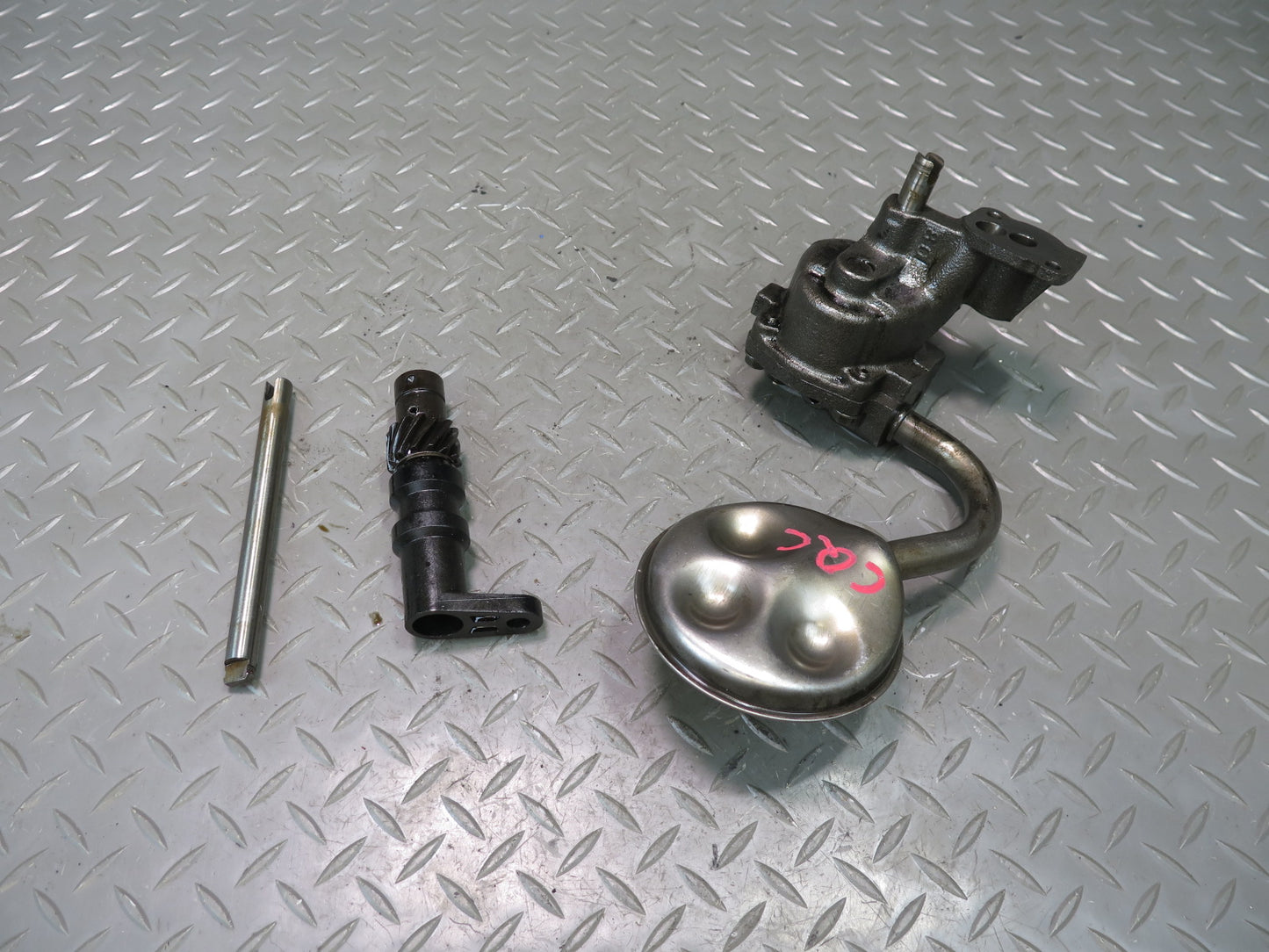 92-93 Chevrolet Corvette C4 V8 5.7L LT1 Engine Oil Pump w Drive Gear Set 41K OEM