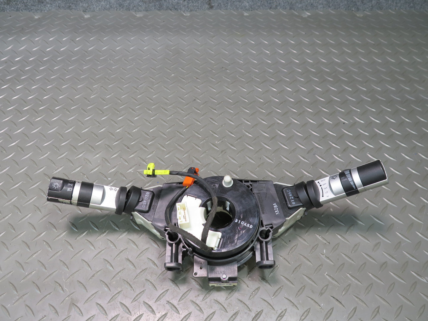 2007 NISSAN 350Z Z33 STEERING COLUMN MULTI SWITCH CLOCK SPRING OEM