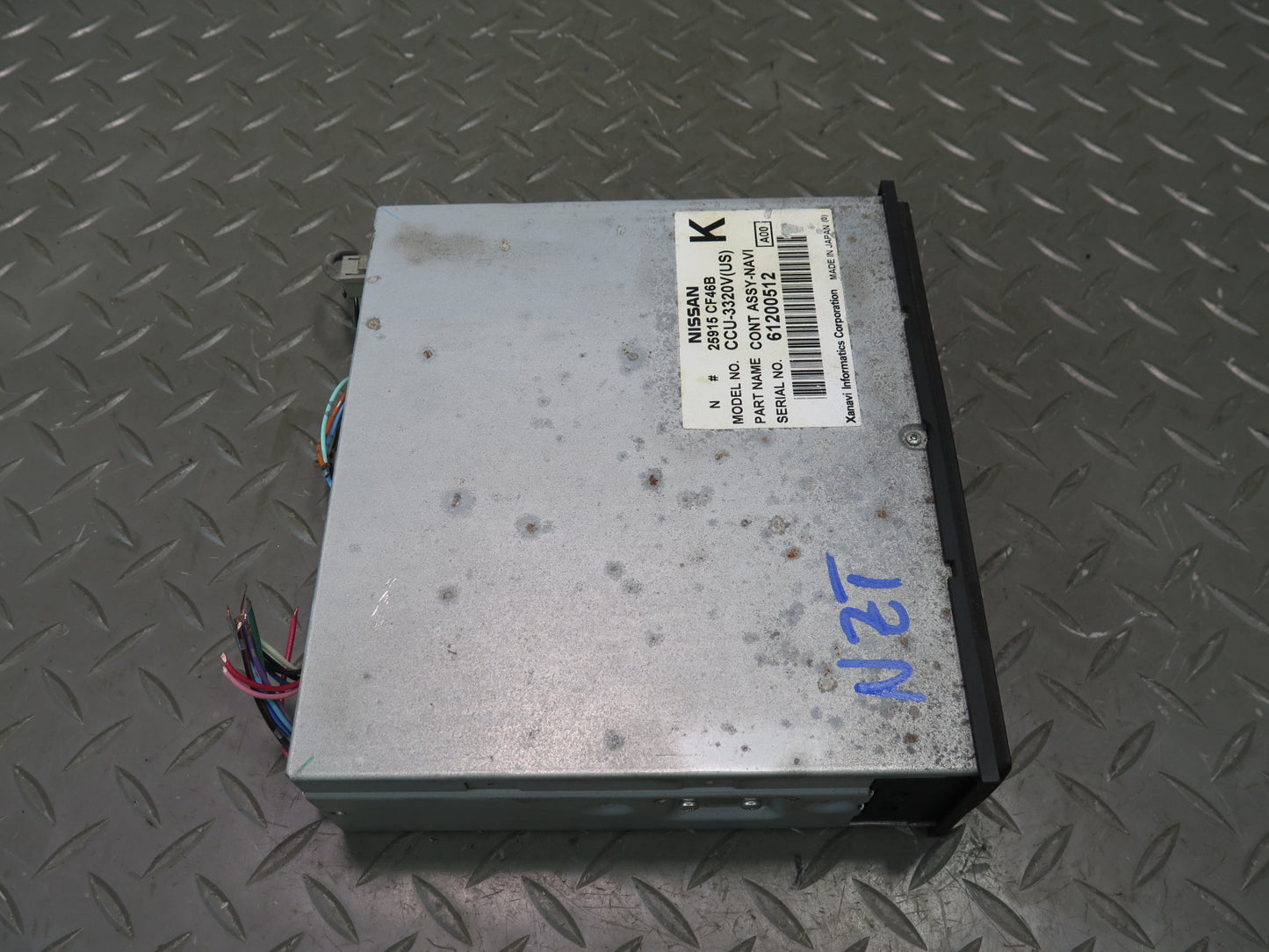 07-09 Nissan 350Z Z33 Navigation Navi DVD Player 25915-CF46B OEM