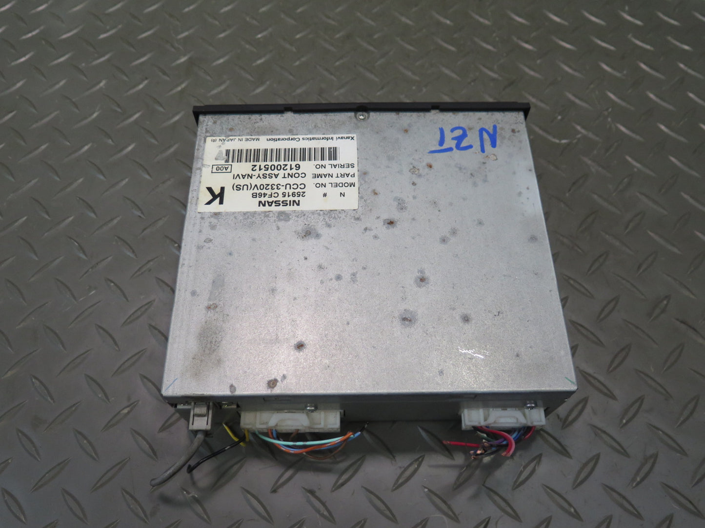 07-09 Nissan 350Z Z33 Navigation Navi DVD Player 25915-CF46B OEM