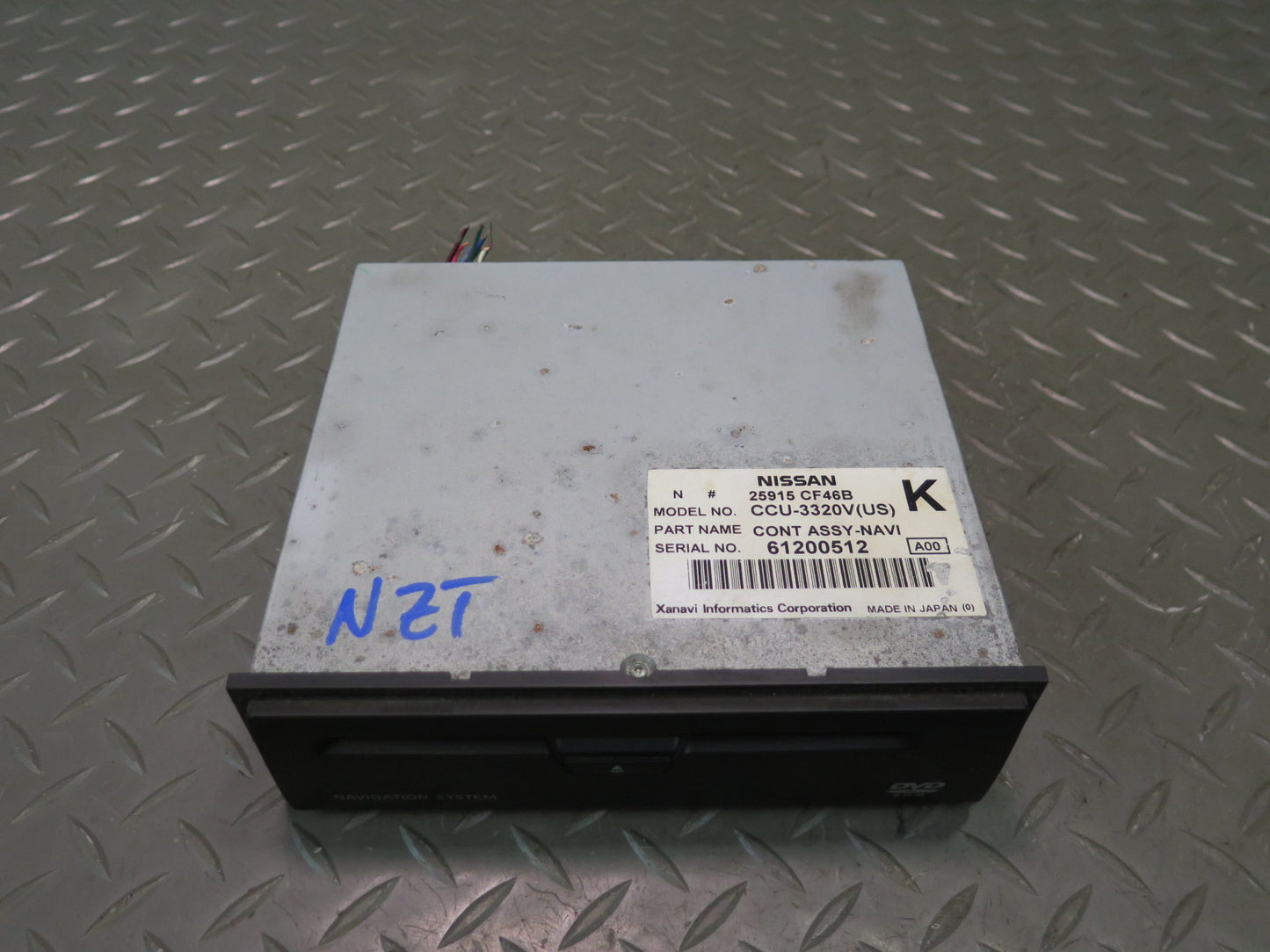 07-09 Nissan 350Z Z33 Navigation Navi DVD Player 25915-CF46B OEM