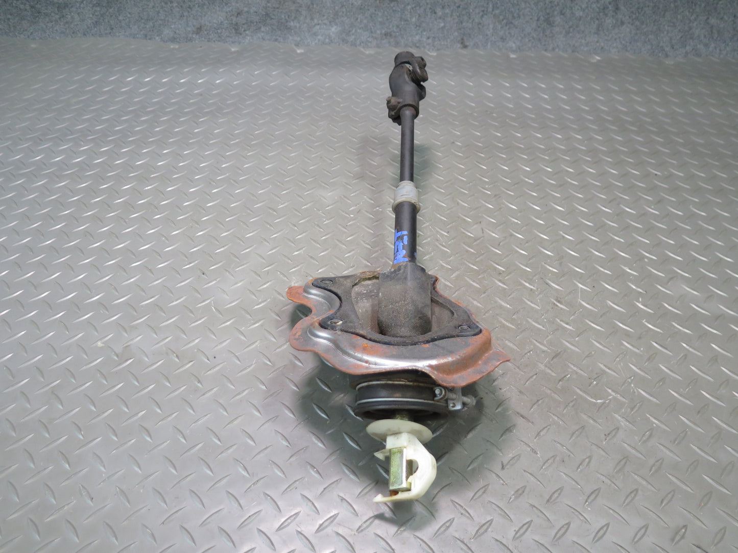 07-09 Nissan 350Z Z33 Conv Lower Steering Column U Joint Shaft w Boot Cover OEM