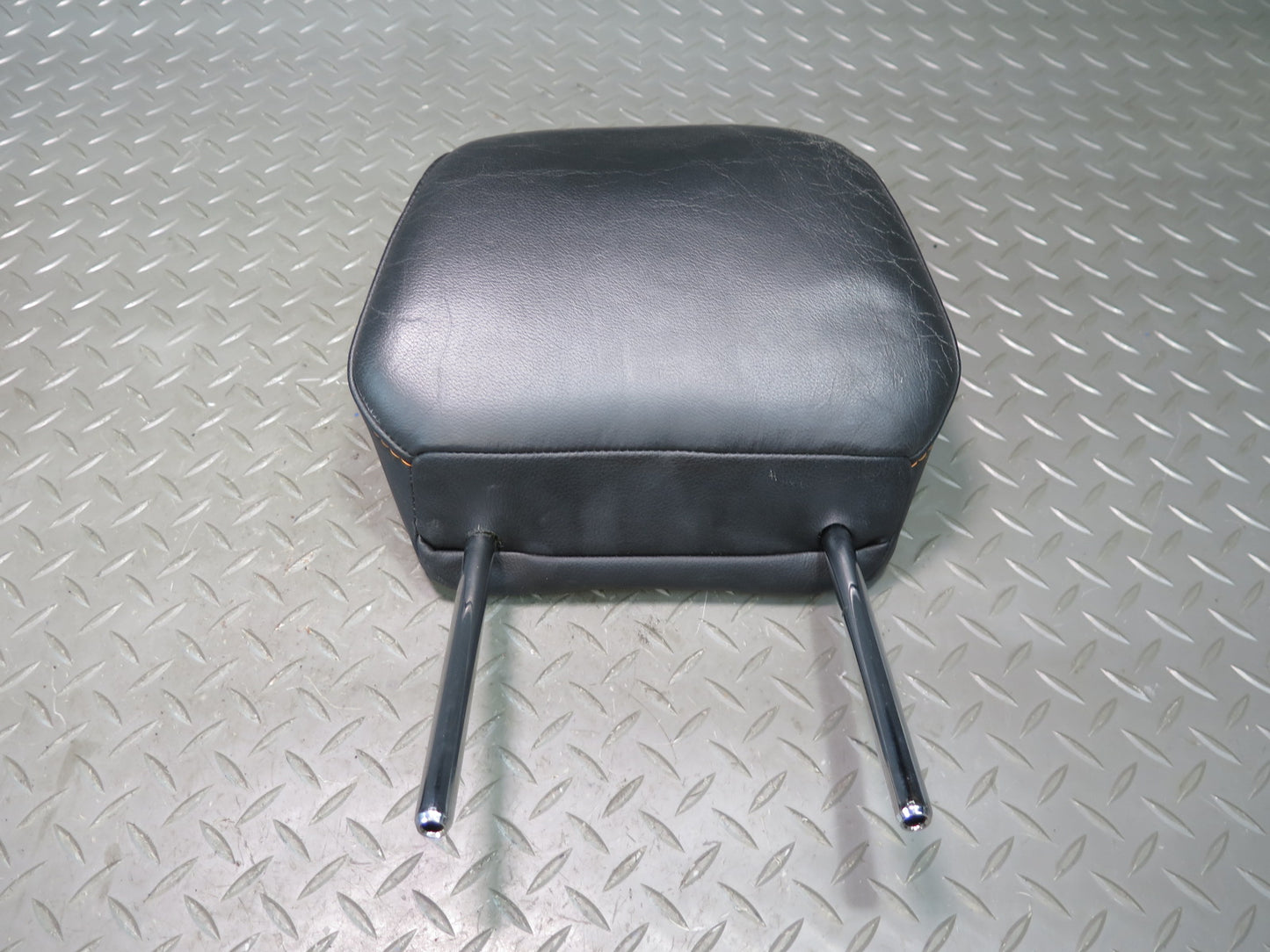 07-09 Nissan 350Z Z33 Conv Front Left & Right Leather Headrest Black Set OEM