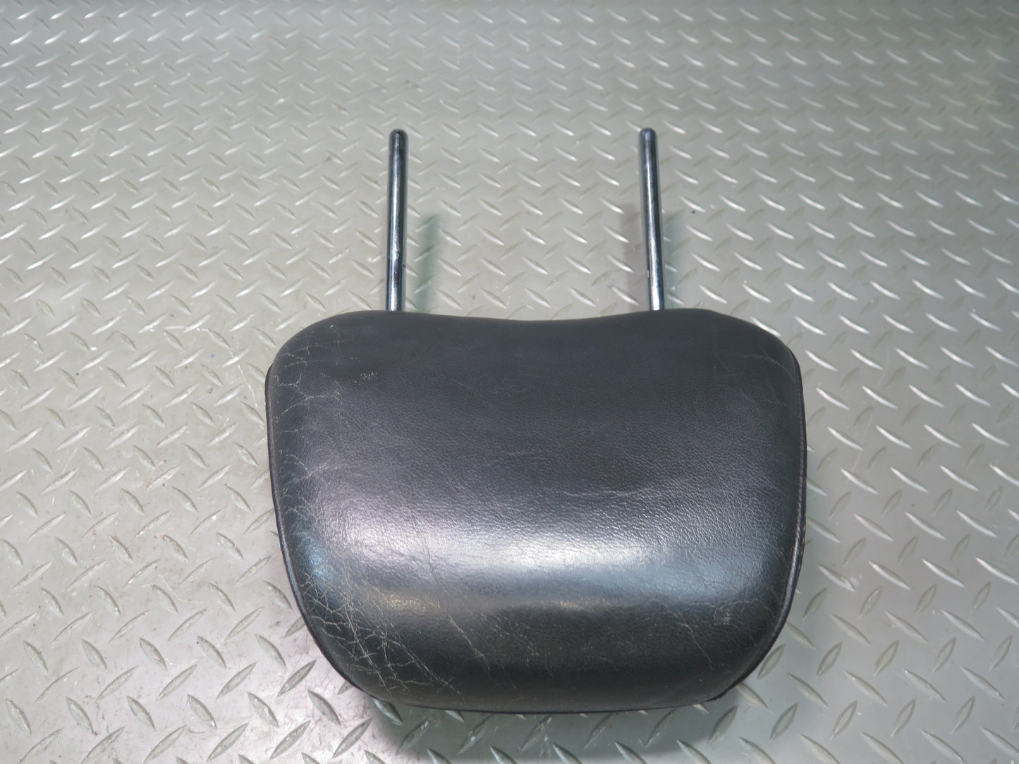07-09 Nissan 350Z Z33 Conv Front Left & Right Leather Headrest Black Set OEM