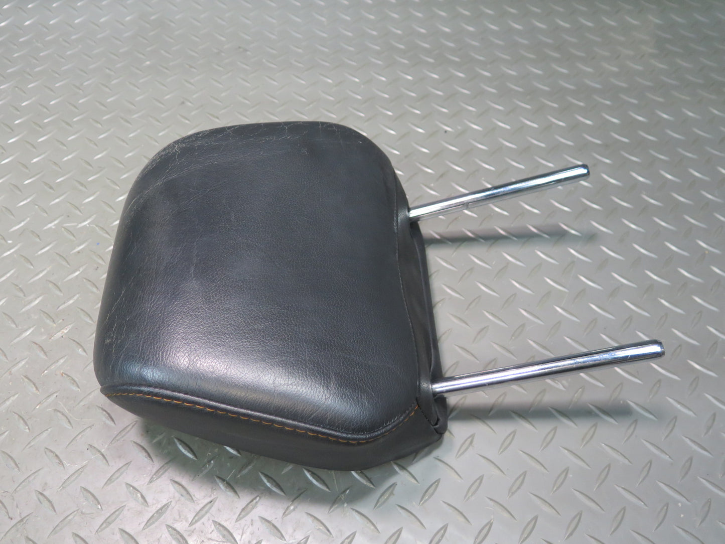07-09 Nissan 350Z Z33 Conv Front Left & Right Leather Headrest Black Set OEM