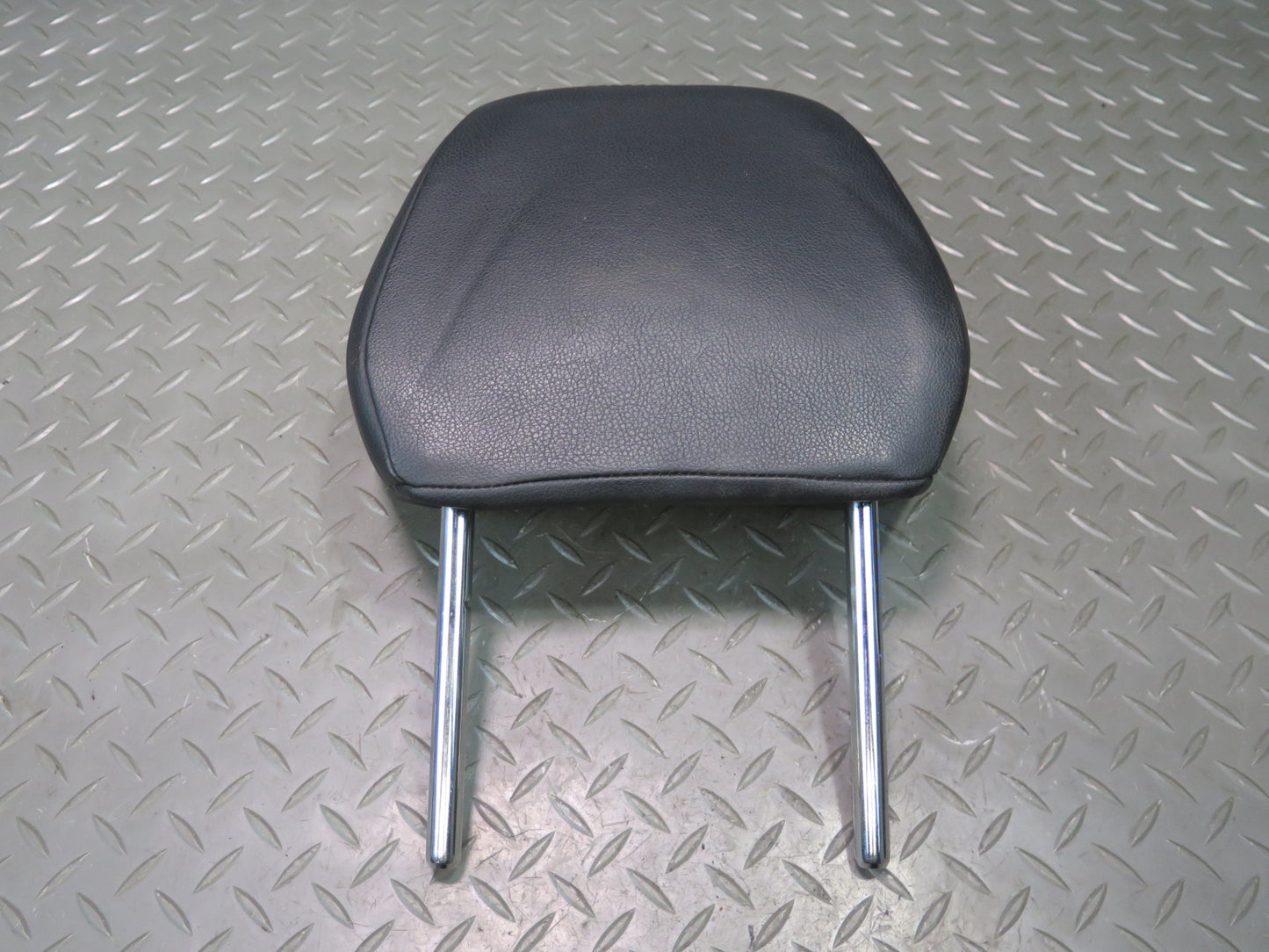 07-09 Nissan 350Z Z33 Conv Front Left & Right Leather Headrest Black Set OEM