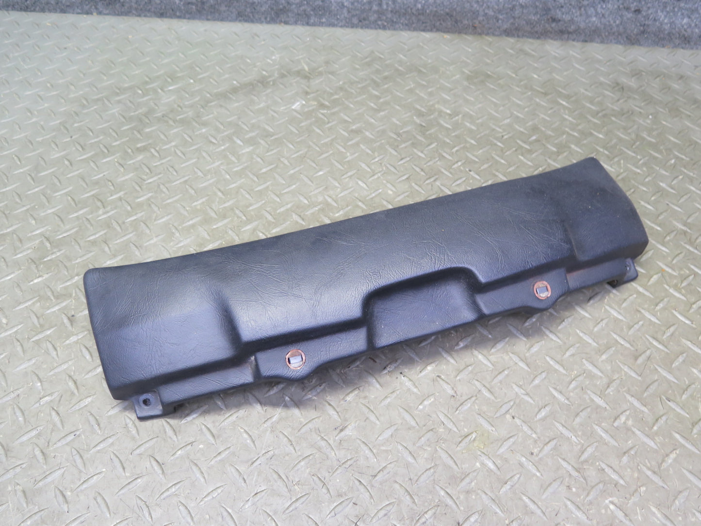 84-85 BMW E24 6-SERIES Rear Seat TOP Upper Back Panel Trim Black OEM