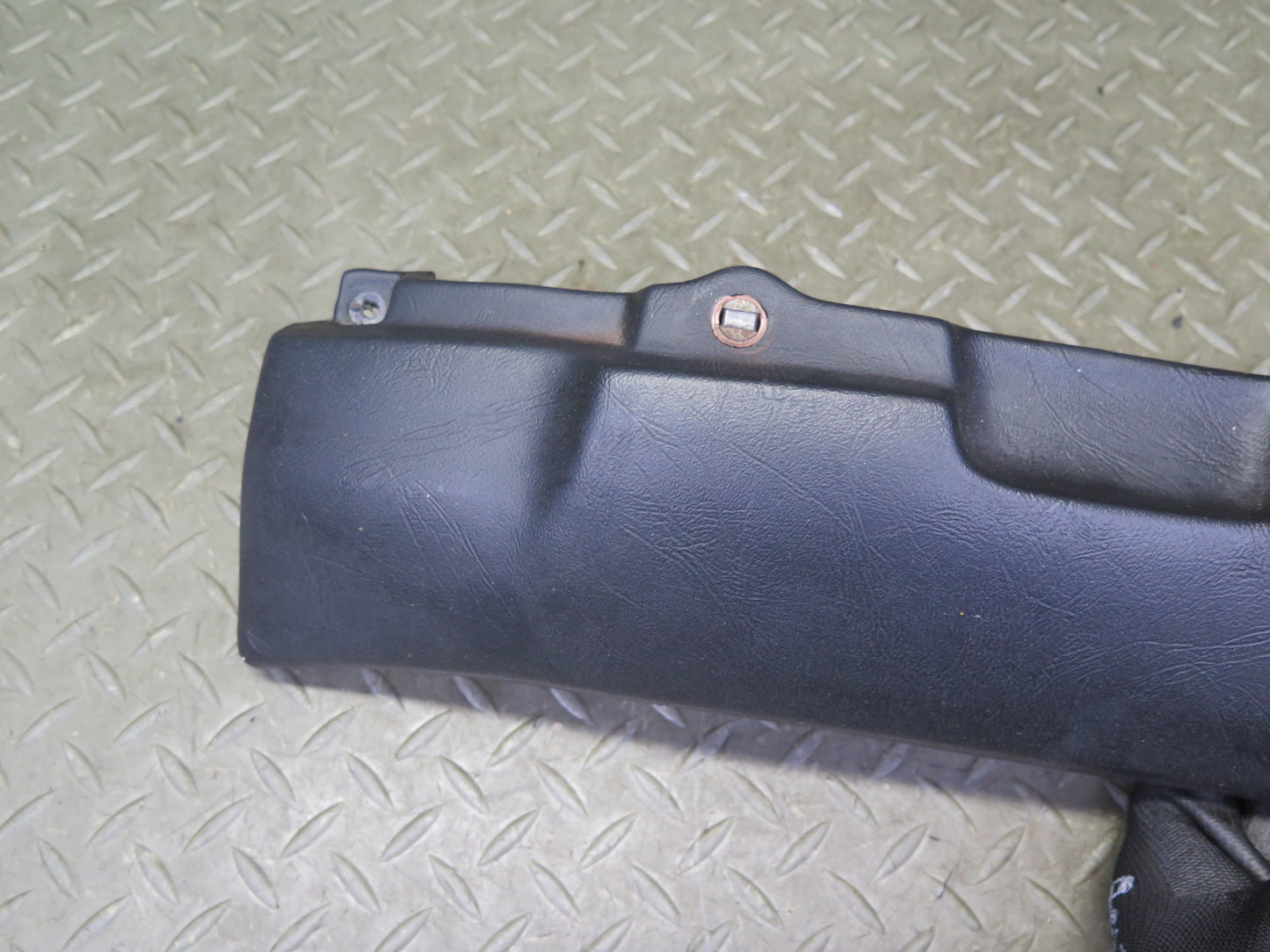 84-85 BMW E24 6-SERIES Rear Seat TOP Upper Back Panel Trim Black OEM