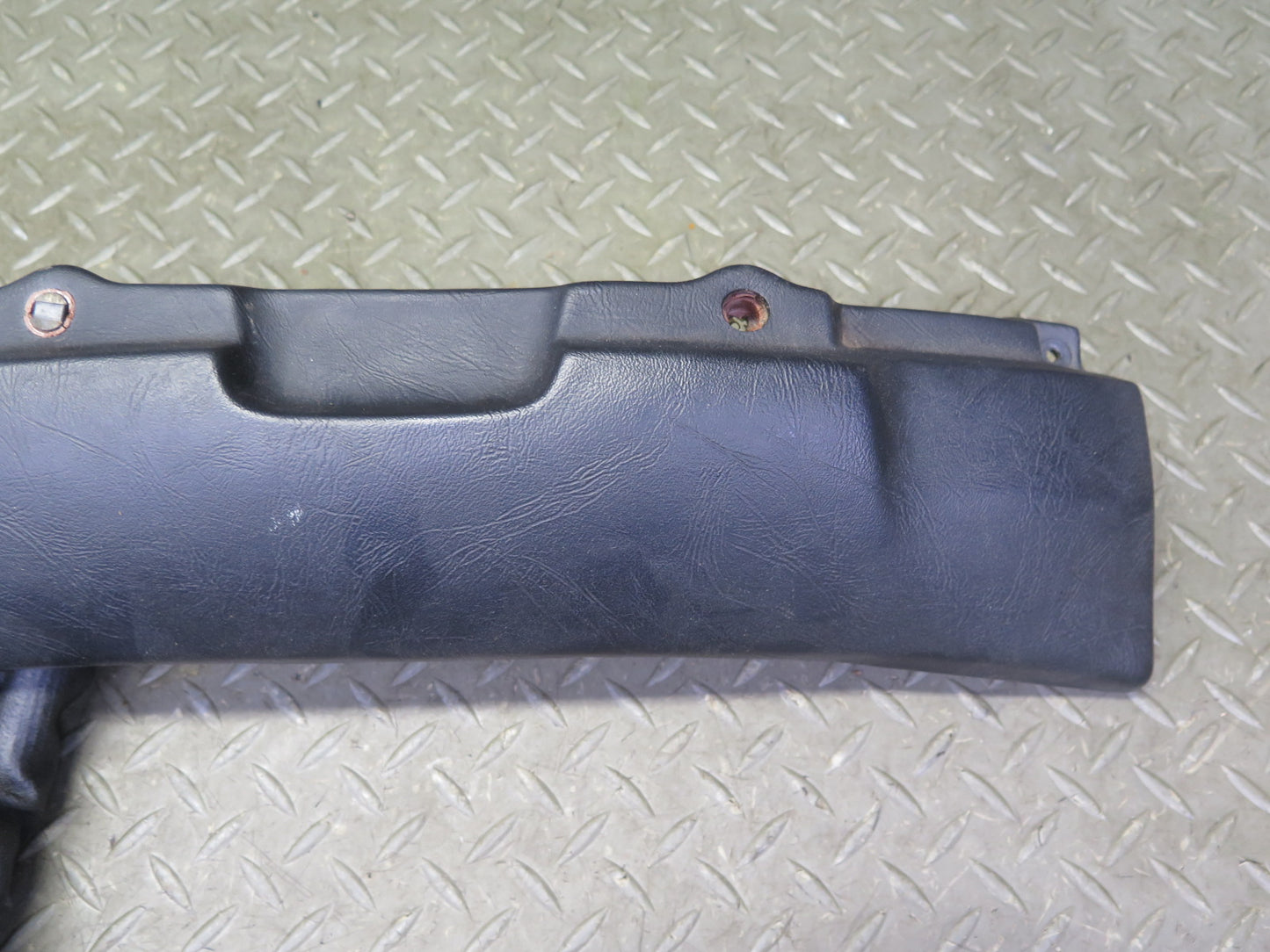 84-85 BMW E24 6-SERIES Rear Seat TOP Upper Back Panel Trim Black OEM