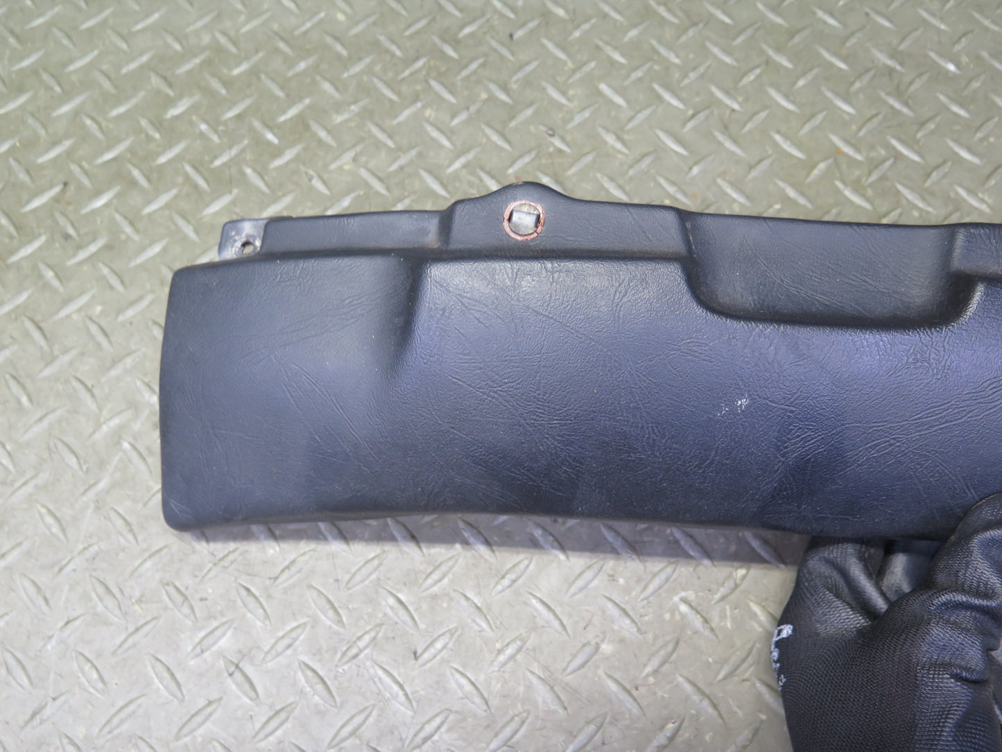 84-85 BMW E24 6-SERIES Rear Seat TOP Upper Back Panel Trim Black OEM