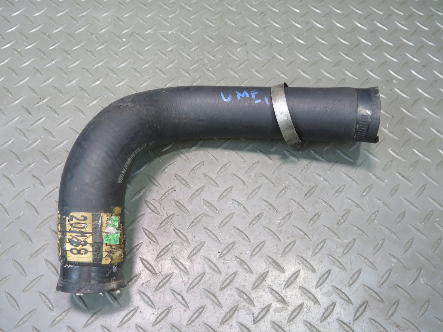 75-76 Mercedes W115 300D Set of 2 Engine Radiator Coolant Hose Pipe OEM