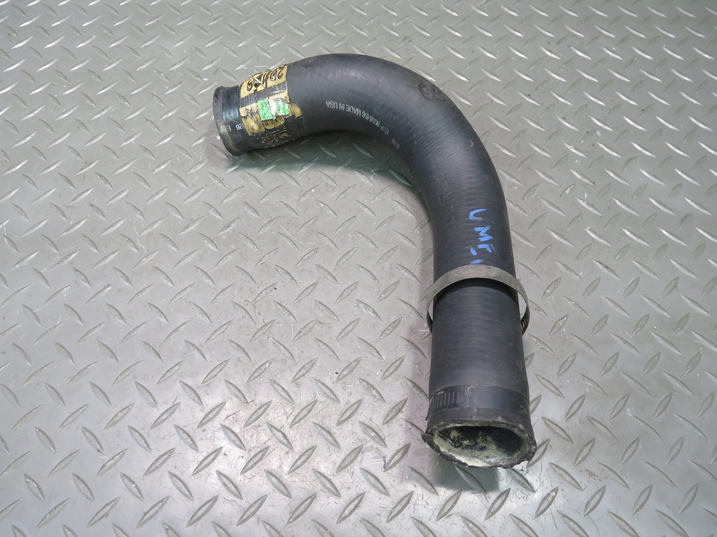 75-76 Mercedes W115 300D Set of 2 Engine Radiator Coolant Hose Pipe OEM