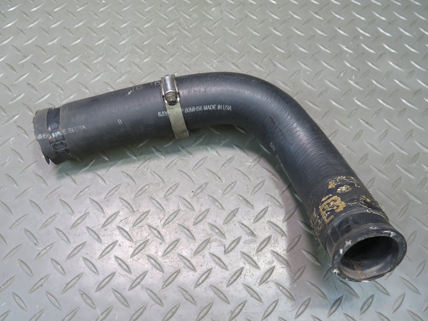 75-76 Mercedes W115 300D Set of 2 Engine Radiator Coolant Hose Pipe OEM