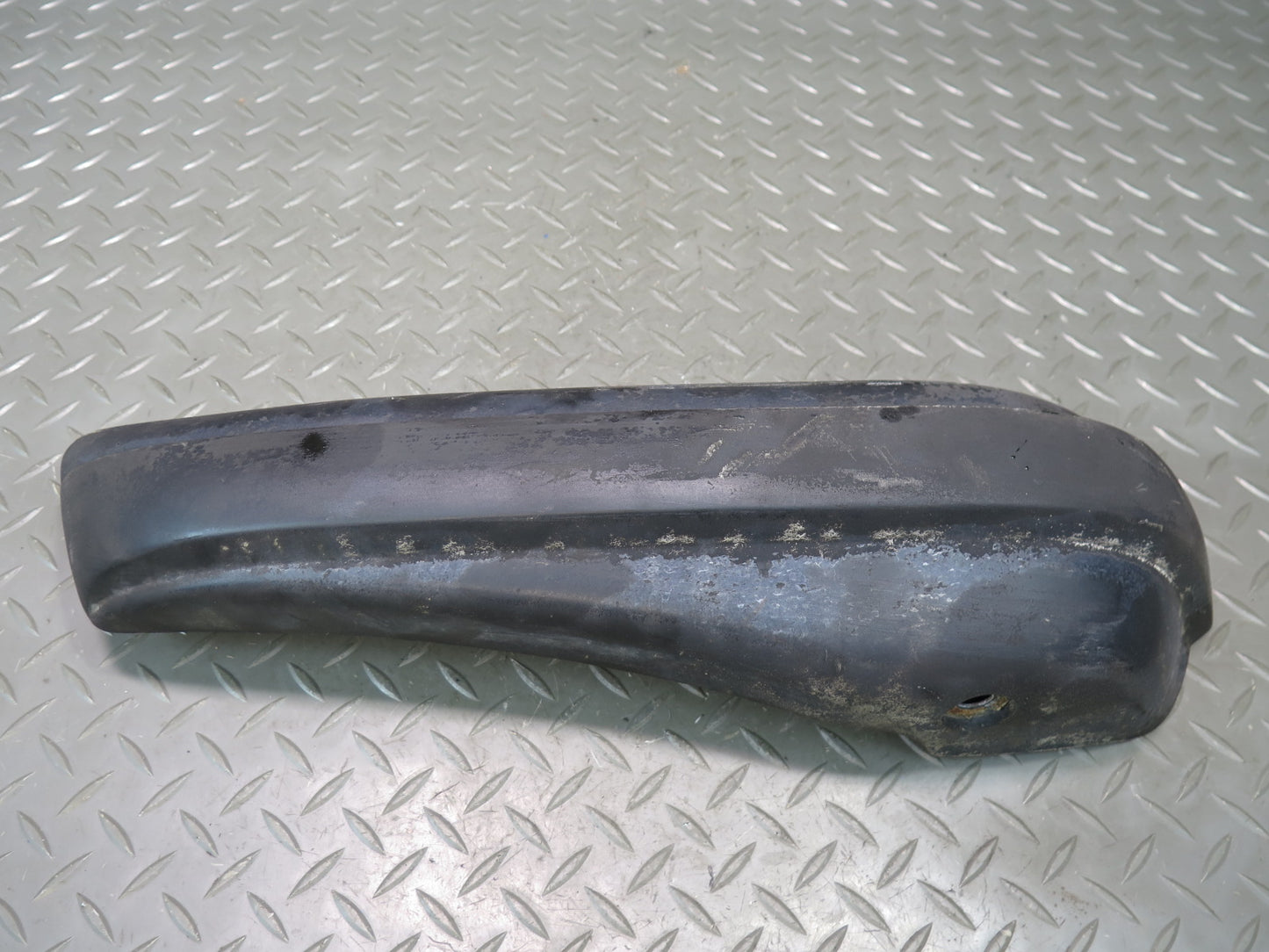 75-76 Mercedes W115 Front Left & Right Bumper Corner Rubber END Trim Set OEM