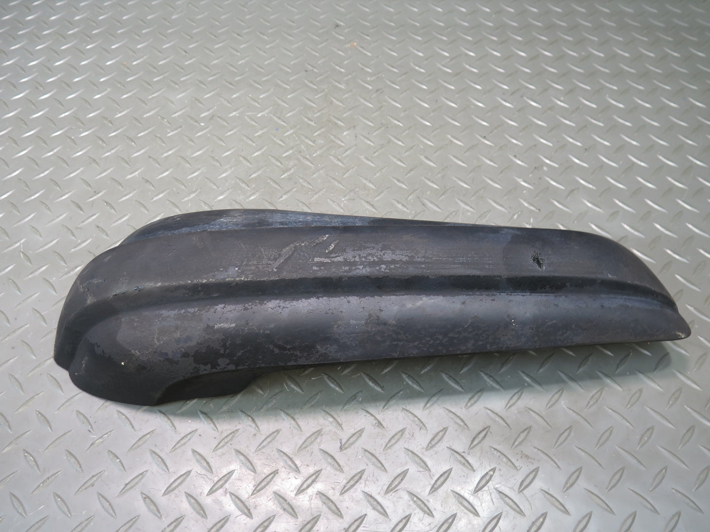 75-76 Mercedes W115 Front Left & Right Bumper Corner Rubber END Trim Set OEM