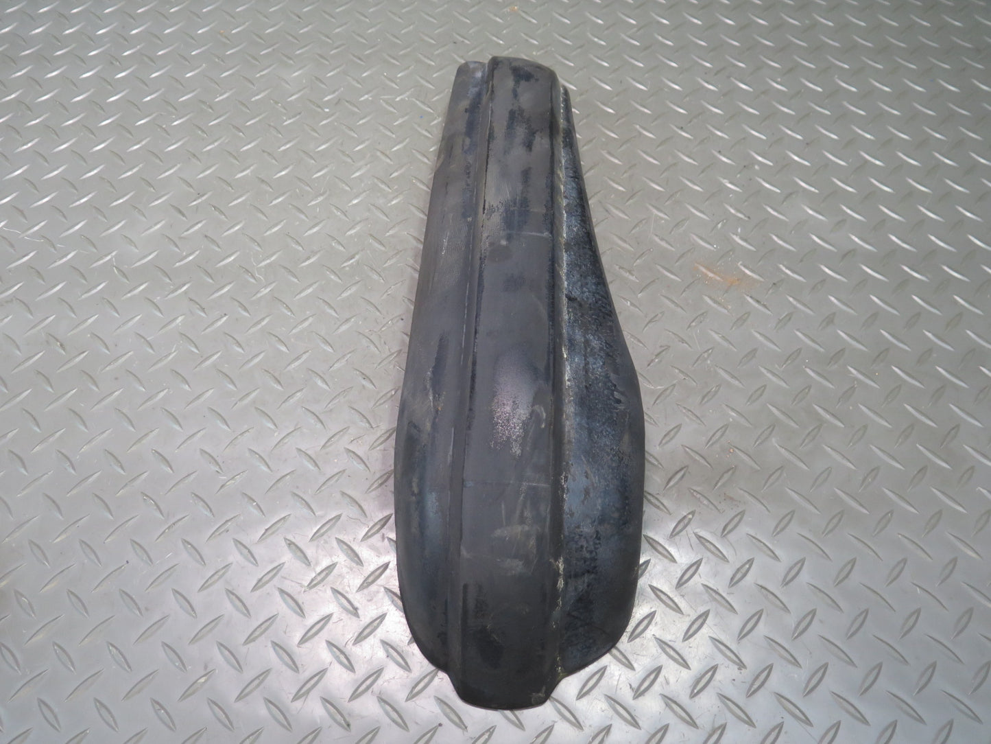 75-76 Mercedes W115 Front Left & Right Bumper Corner Rubber END Trim Set OEM