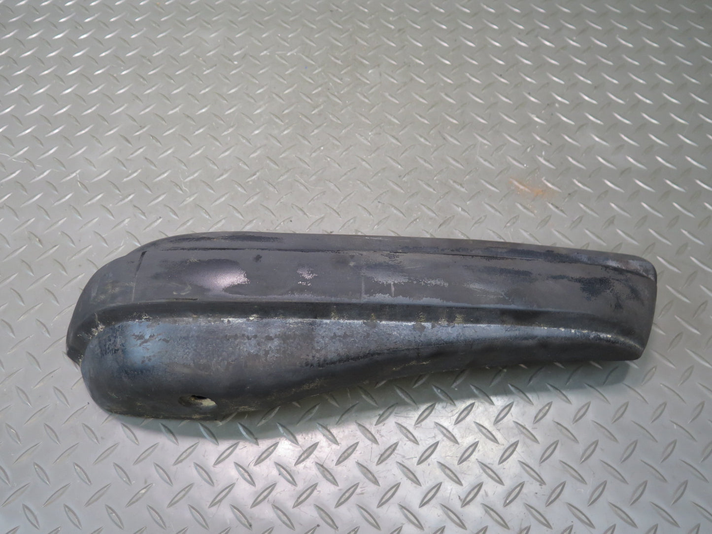 75-76 Mercedes W115 Front Left & Right Bumper Corner Rubber END Trim Set OEM