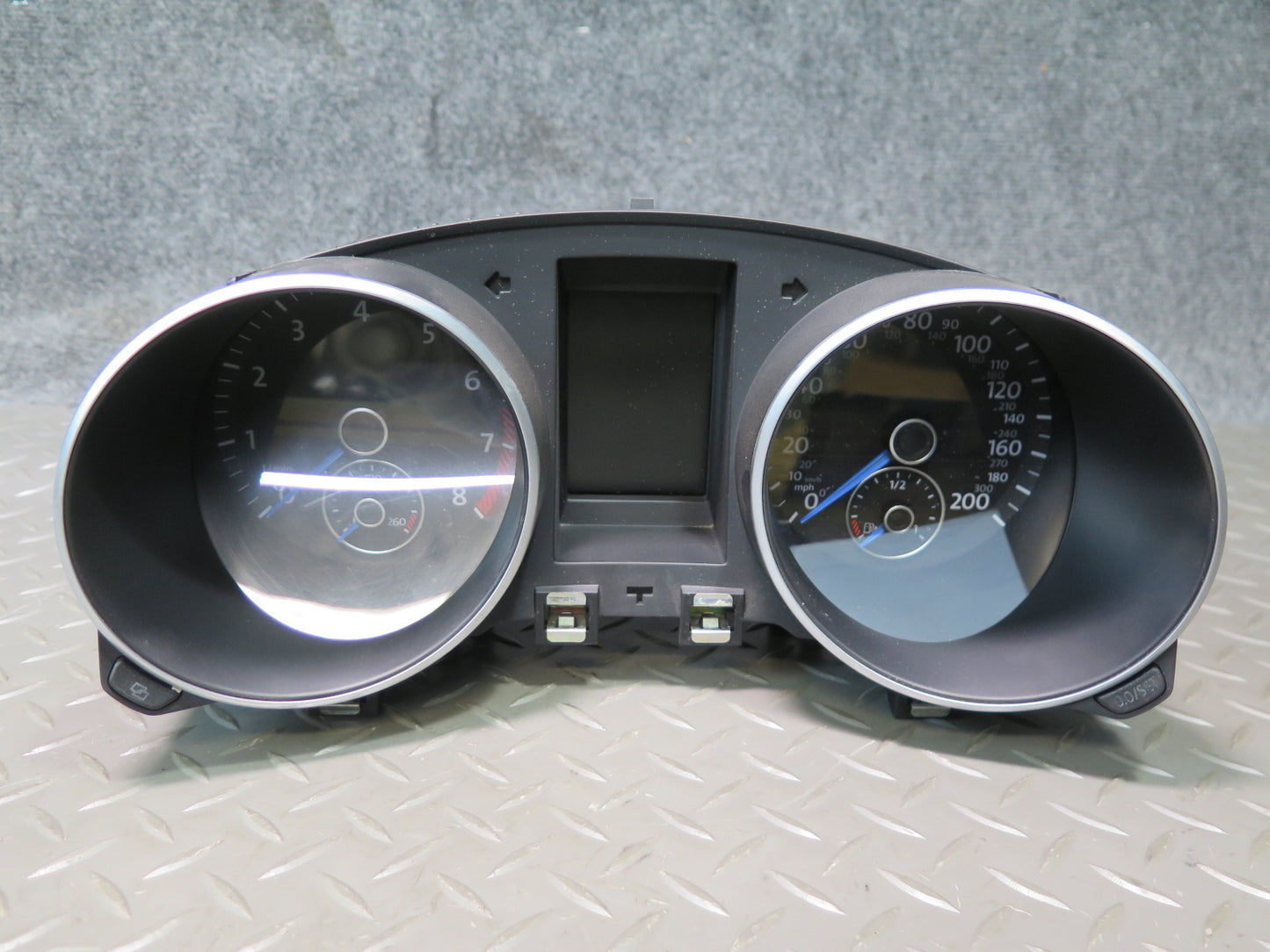 2012 VW Golf MK6 R 2.0L AWD M/T 4-DOOR ECU ECM BCM Speedo Immo Ring Lock KEY Set