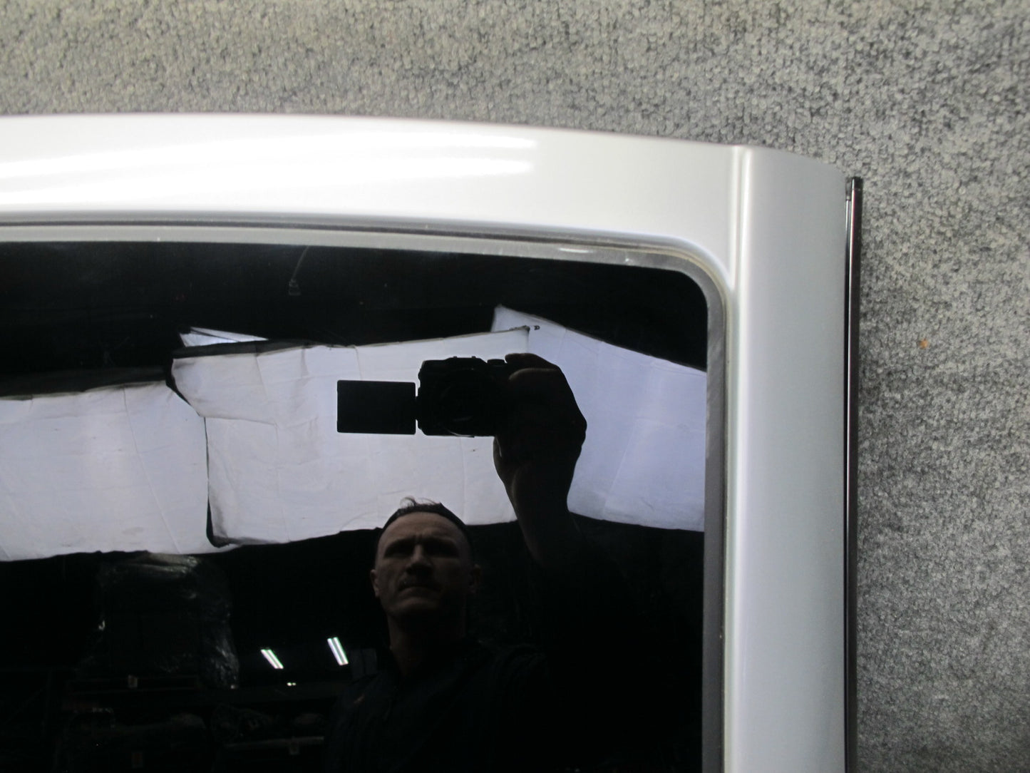 03-12 Mercedes R230 Sl-class Front Panoramic Roof TOP Glass Panel Silver OEM
