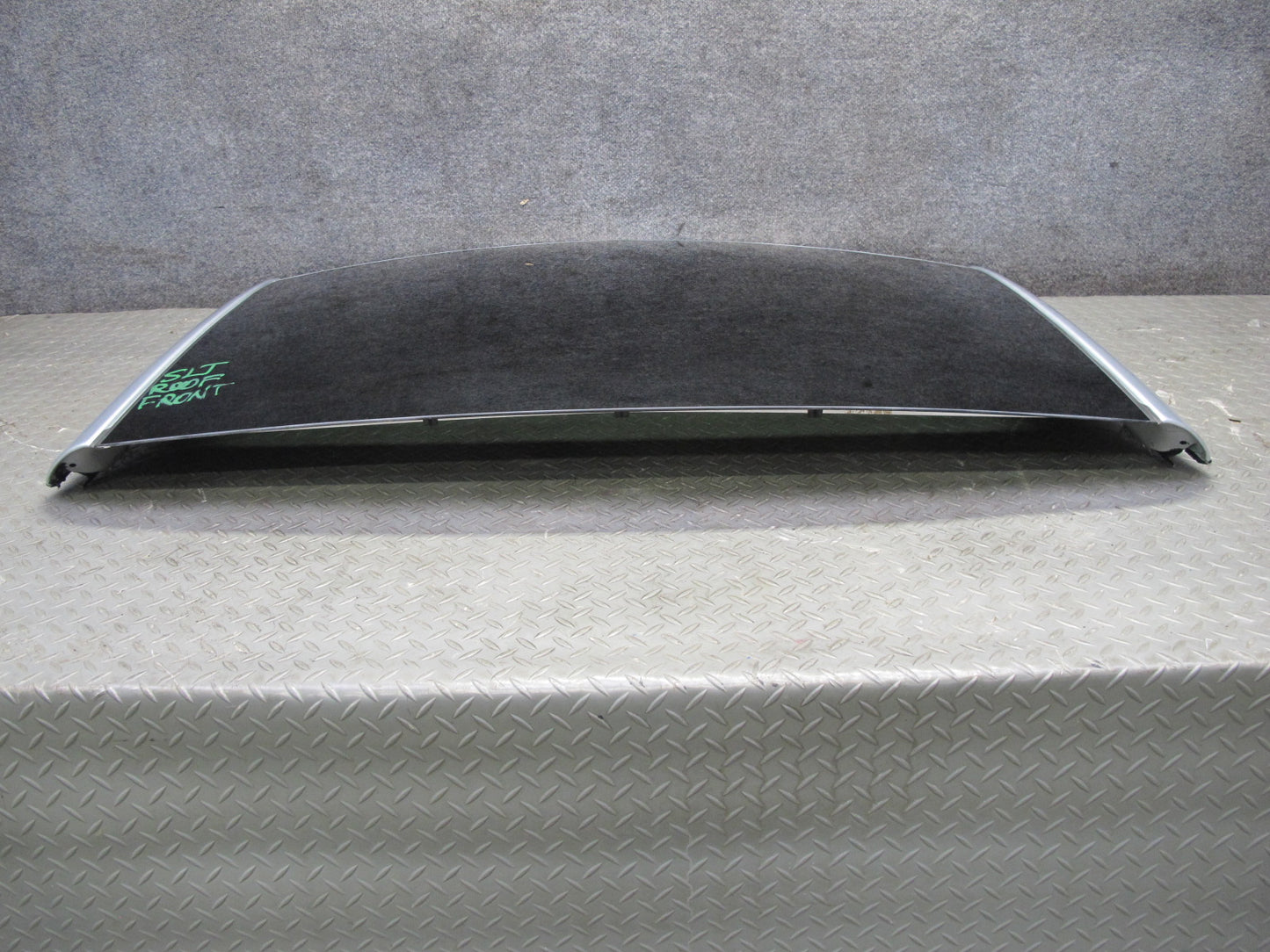 03-12 Mercedes R230 Sl-class Front Panoramic Roof TOP Glass Panel Silver OEM