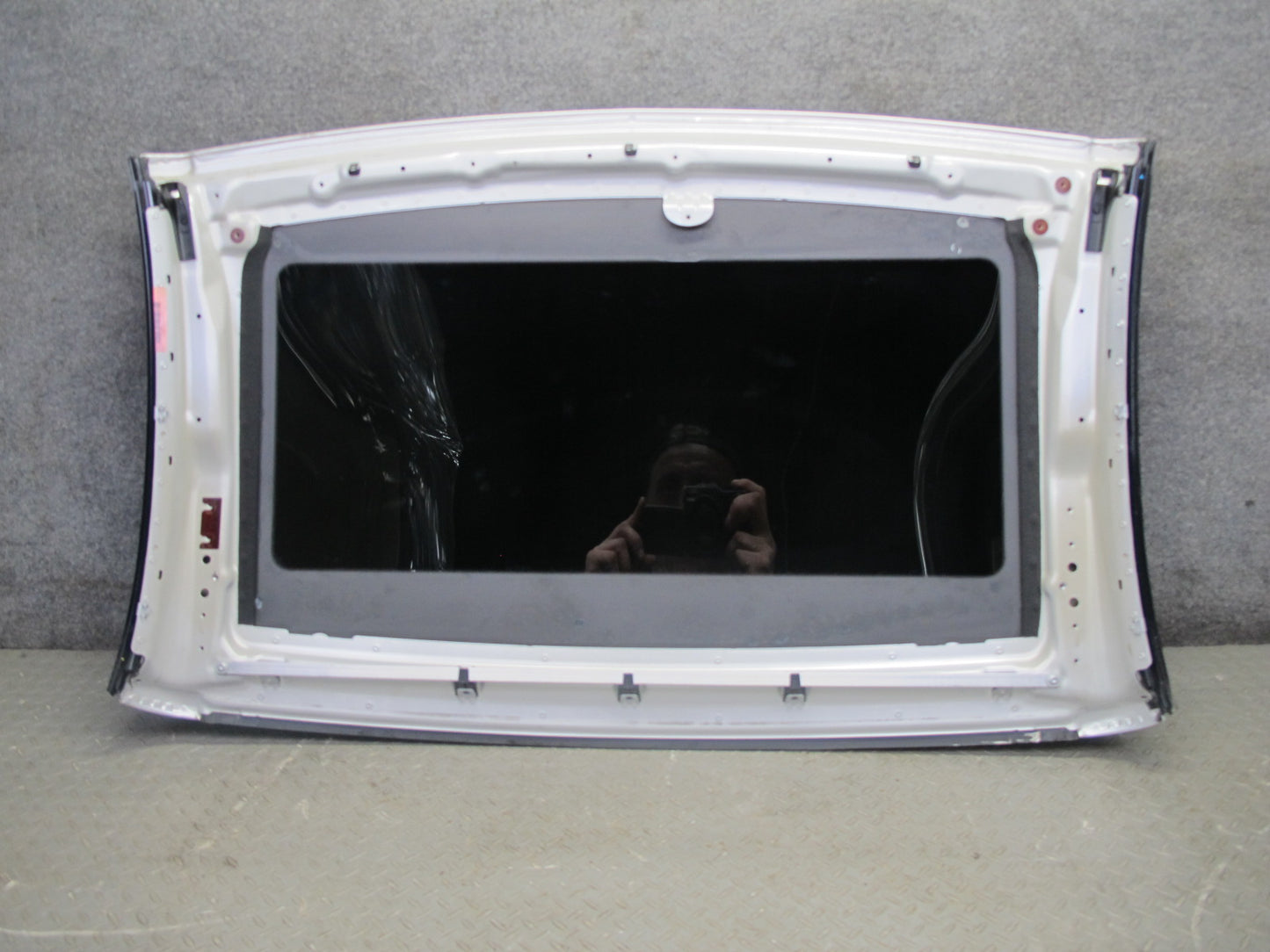 03-12 Mercedes R230 Sl-class Front Panoramic Roof TOP Glass Panel Silver OEM