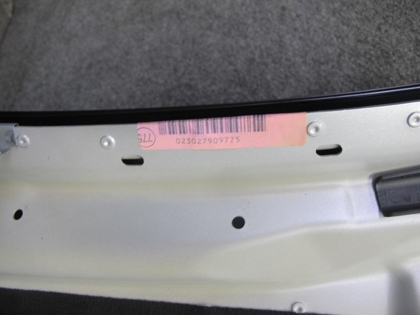 03-12 Mercedes R230 Sl-class Front Panoramic Roof TOP Glass Panel Silver OEM