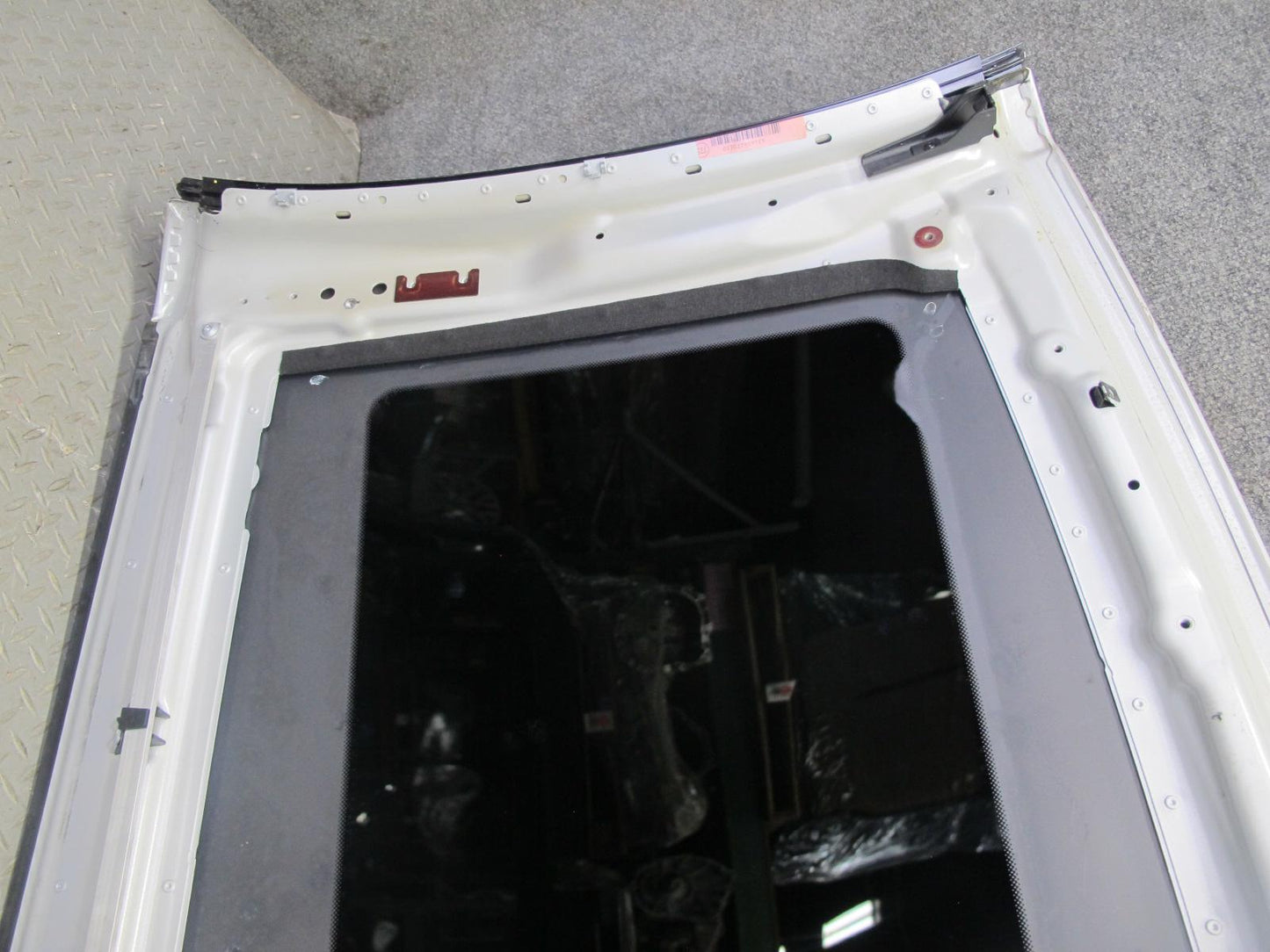 03-12 Mercedes R230 Sl-class Front Panoramic Roof TOP Glass Panel Silver OEM
