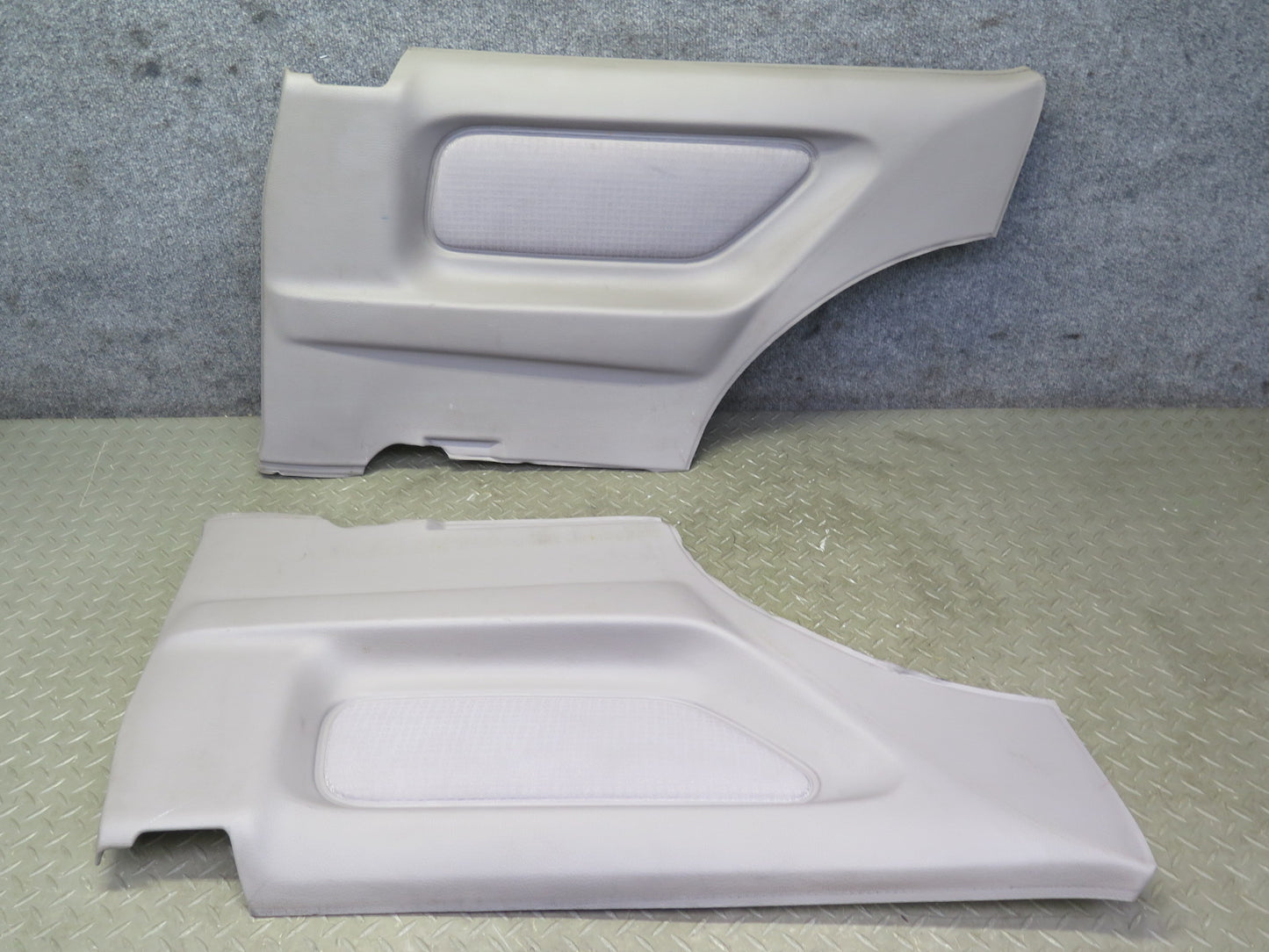 95-99 BMW E36 318ti Compact Set of 2 Rear Quarter Interior Trim Cover Panel OEM