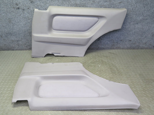 95-99 BMW E36 318ti Compact Set of 2 Rear Quarter Interior Trim Cover Panel OEM