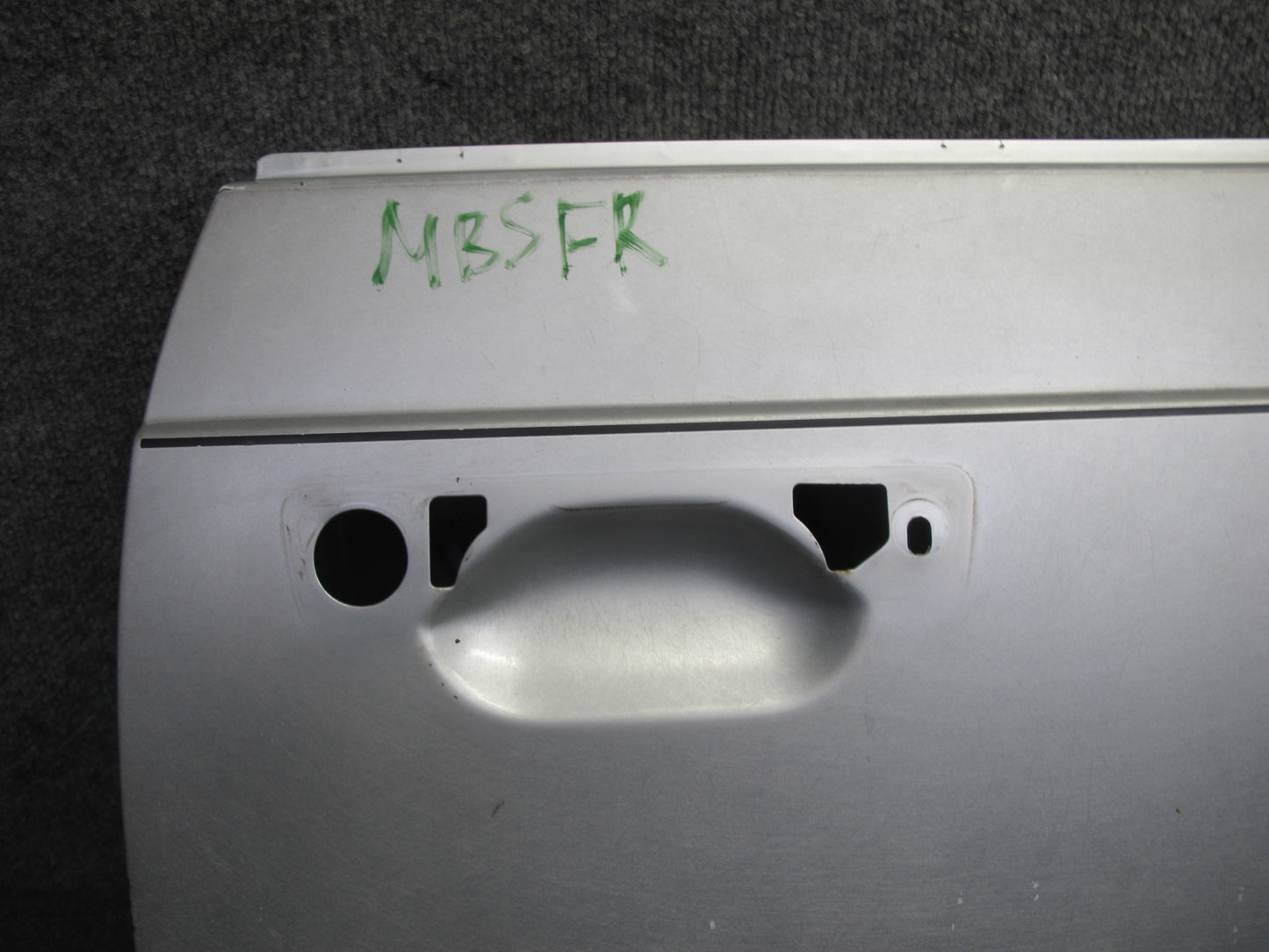 77-89 BMW E24 633CSI Front Right Passenger Side Door Shell Panel OEM