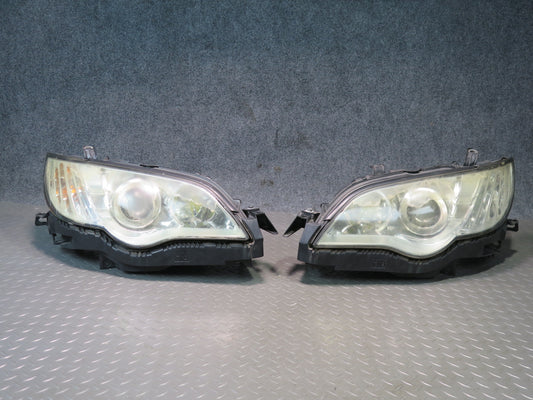 06-08 JDM Subaru Legacy BP5 Set of 2 Front Xenon HID Headlight Lamp OEM