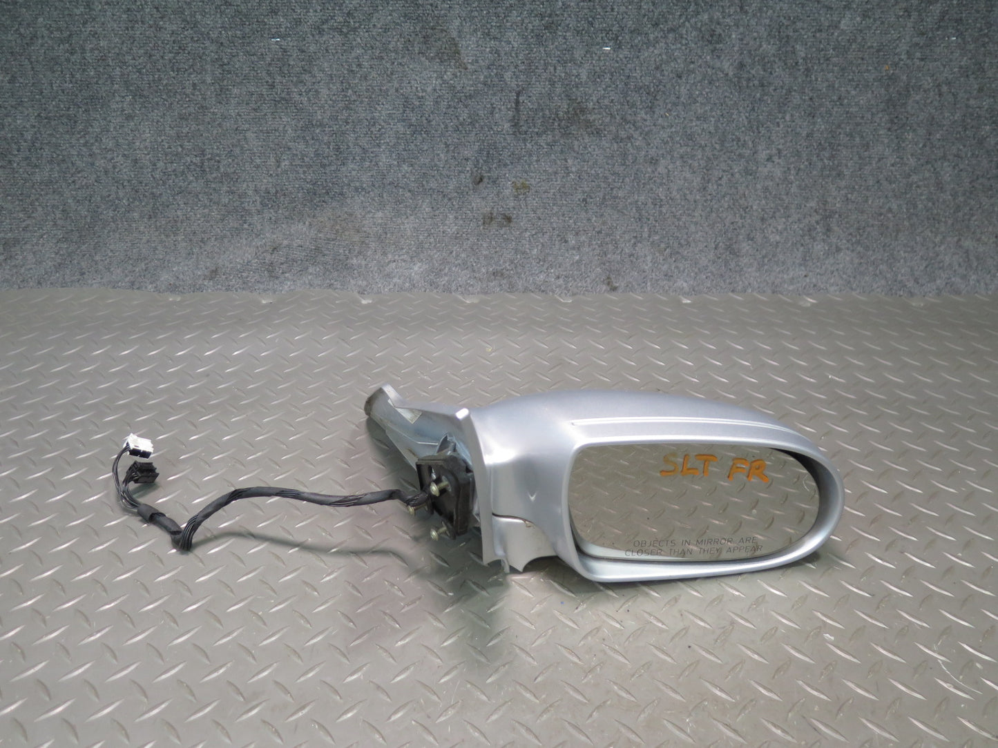 03-08 Mercedes R230 Sl-class Right Door Power Heat Memory Mirror Silver OEM